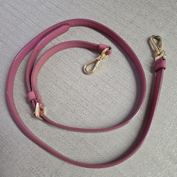 PRADA | Authentic Saffiano Lux Leather Galleria Double Zip in Pink sz S (10") - Picture 12 of 16